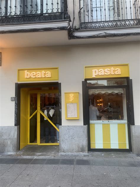 opiniones de beata pasta|beata pasta madrid.